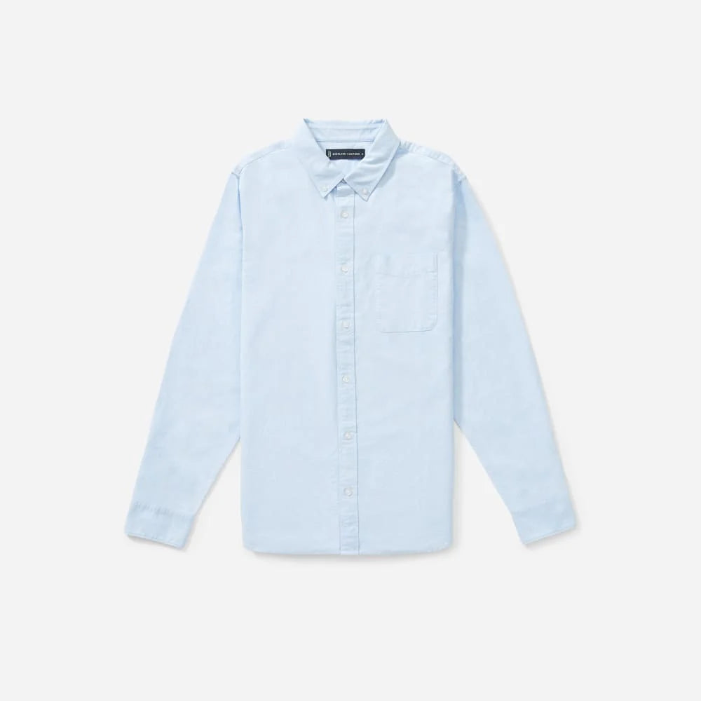 The Standard Fit Japanese Oxford Shirt | Uniform | Light Blue | Tall