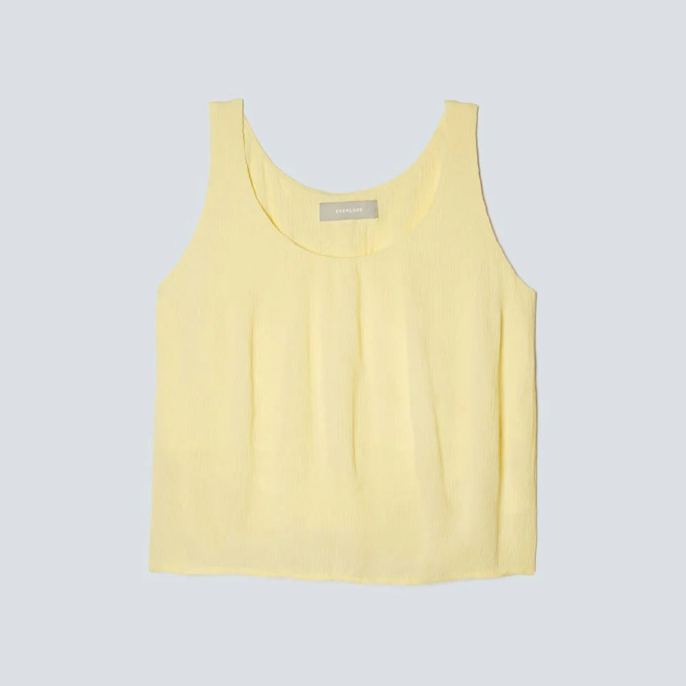 The Naia™ Ripple Tank | Pastel Yellow