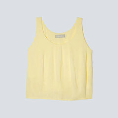 The Naia™ Ripple Tank | Pastel Yellow