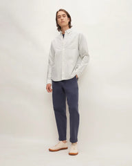 The Classic Oxford Shirt | Bone/Navy | Standard