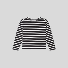The Mariner Tee | Black / Canvas Tan