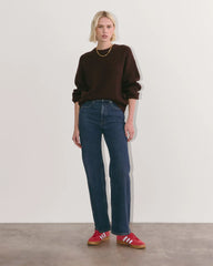 The Cocoon Crew in Wool Cashmere | Americano