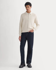 Honeycomb Sweater Jacket | Heathered Oat