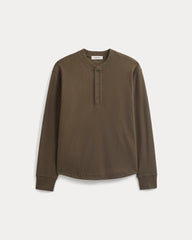 Vintage Rib Henley | Beech