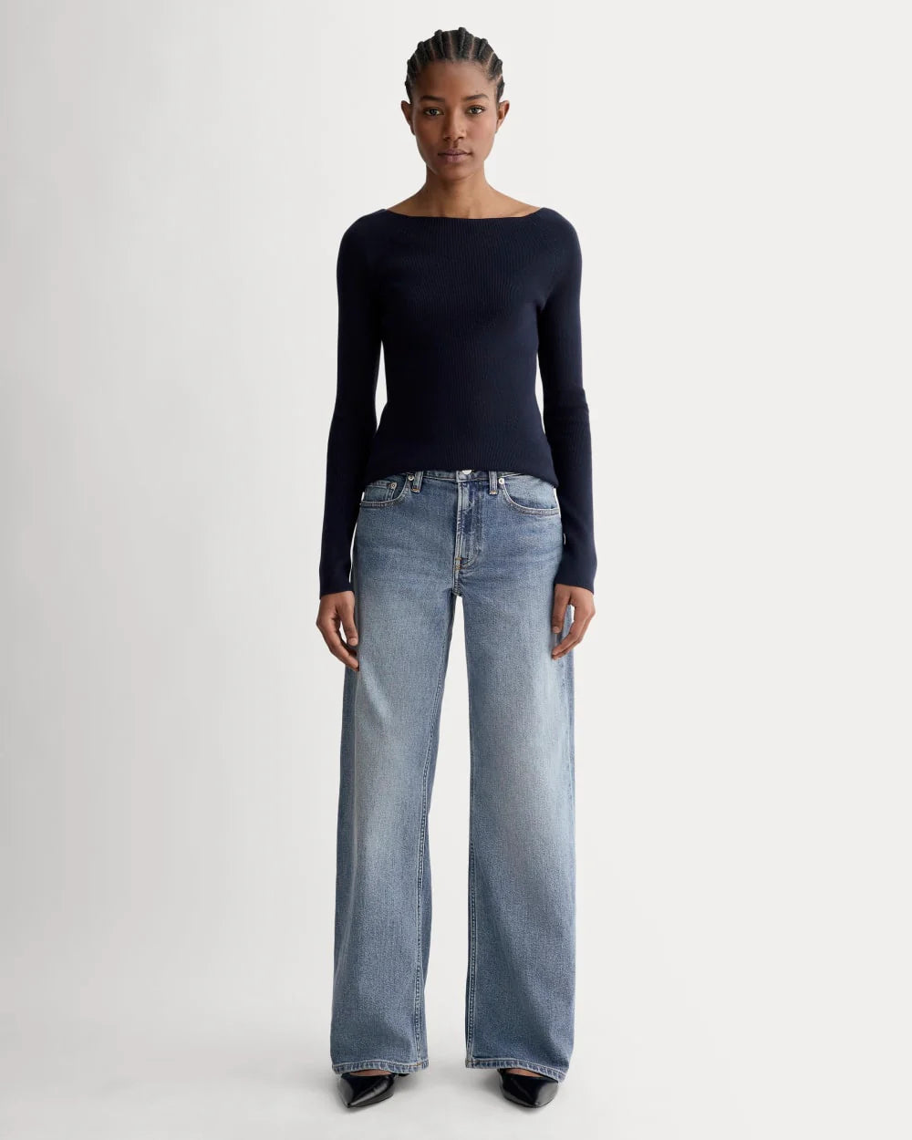 The Mid-Way Jean | Vintage Blue
