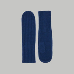 The Cashmere Mittens | Bright Navy