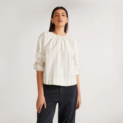 The Poplin Breeze Shirt | Black / Canvas Tan
