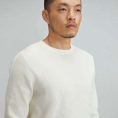 The Waffle Long-Sleeve Crew Tee | Off-White
