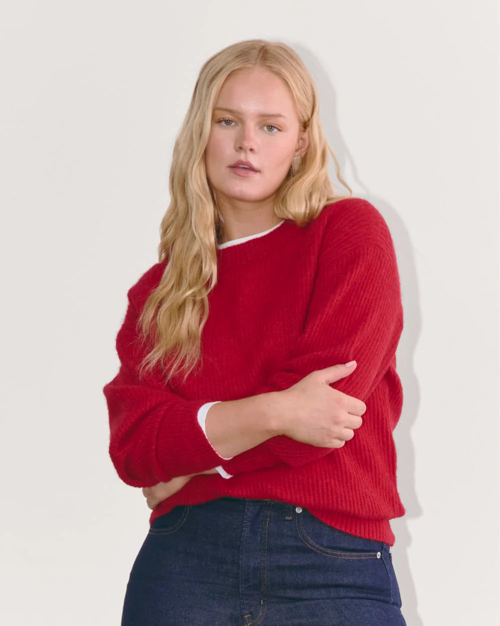 The Cocoon Crew in Alpaca | Berry Red
