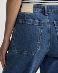 The Utility Barrel Jean | New Blue | Regular