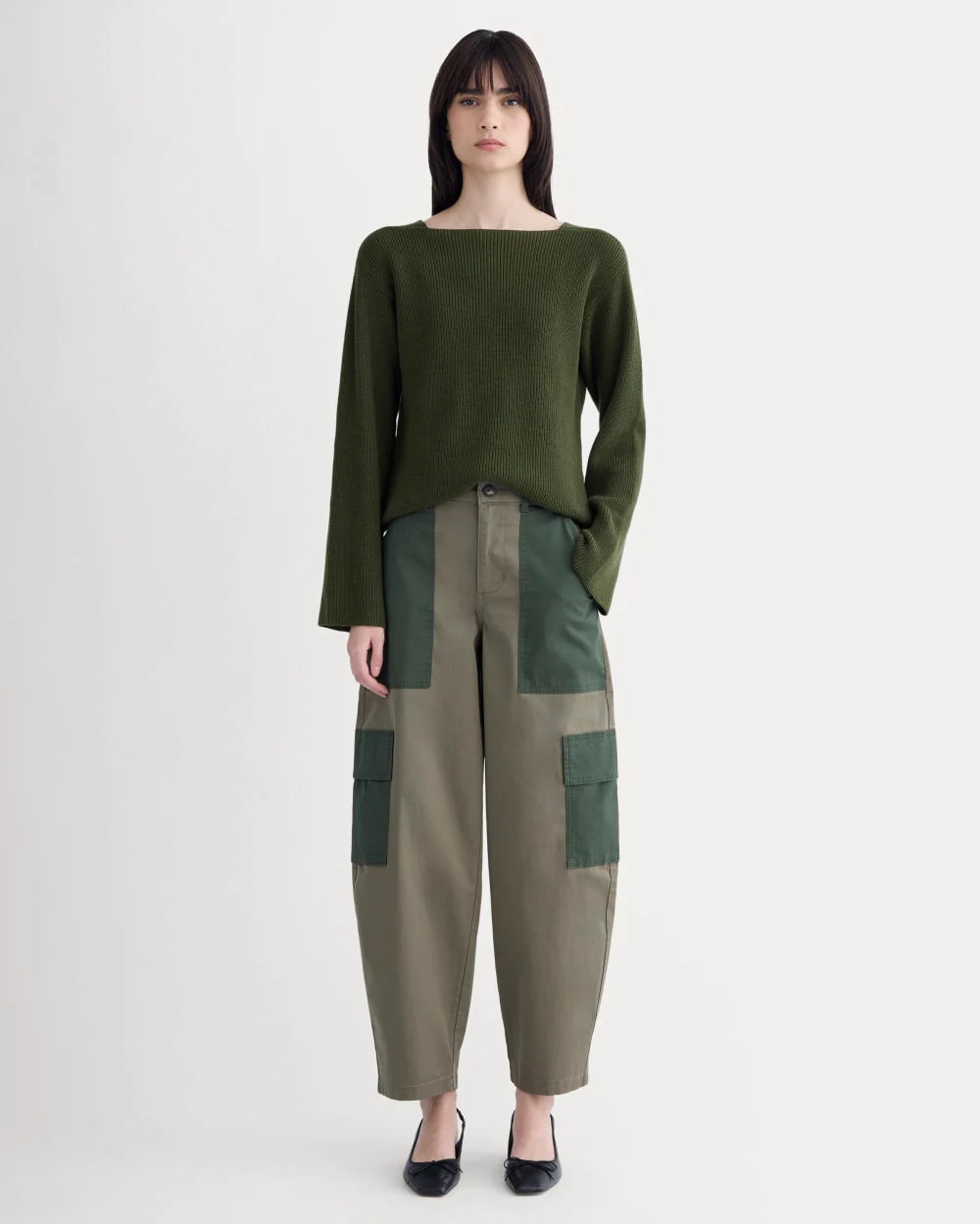 The Utility Cargo Pant | Kalamata / Duffel Bag