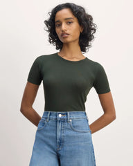The Luxe Rib Crew | Scarab