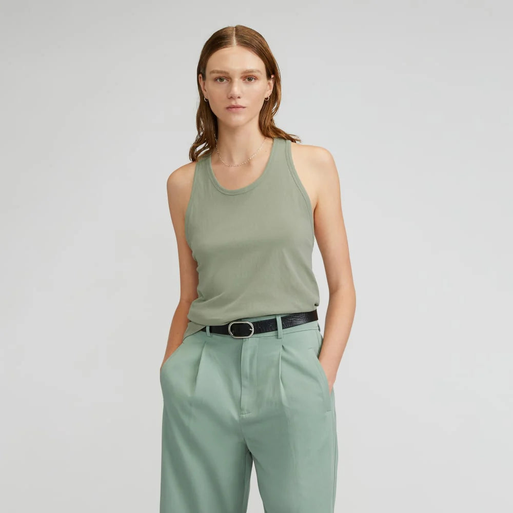 The Air Racerback Tank | Seagrass