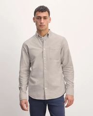 The Slim Oxford Shirt | Gray Houndstooth | Standard