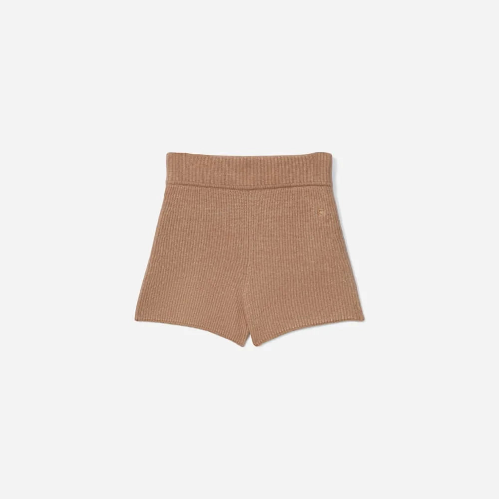 The Cozy-Stretch Short | Camel