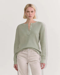 The Waffle Henley | Seagrass