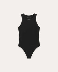 The Cutaway Tank Bodysuit | Black | Thong