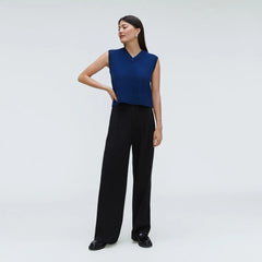 The Cashmere Vest | Bright Navy