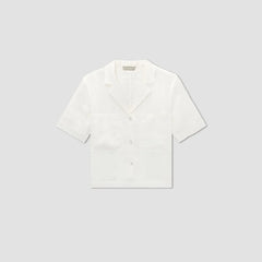 The Linen Workwear Shirt | White