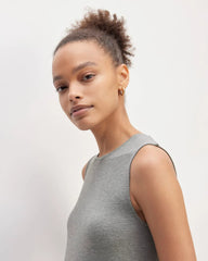 The Supima® Form Tank | Mid Heather Grey