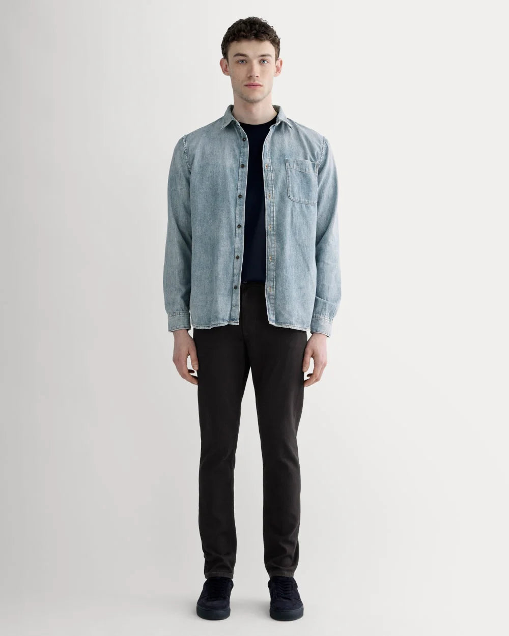 The Organic Cotton Slim-Fit Jean |  Black