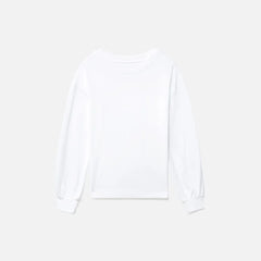 The Organic Cotton Long-Sleeve Tee | White