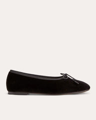 The Day Ballet Flat | Black Velvet