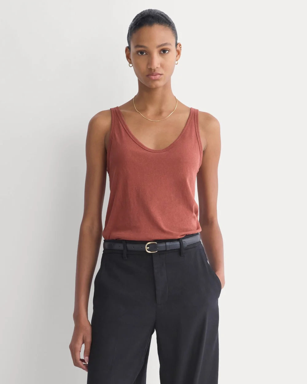 The Air Cami | Henna Red