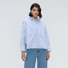 The Boxy Oxford | Sky / White