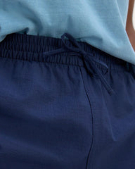 The Seersucker Short | Deep Blue