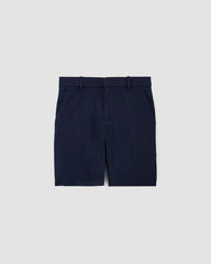 The 7" Linen Trouser Short | Navy