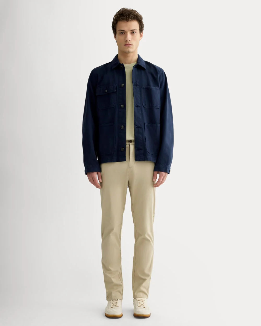 The Transit Chino | Trench Coat Khaki | Slim