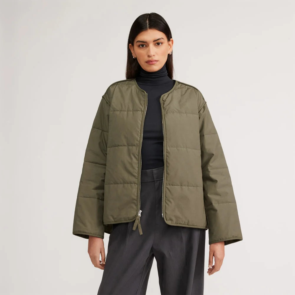 The Quilted Cotton Liner | Kalamata