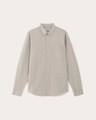 The Slim Oxford Shirt | Gray Houndstooth | Standard