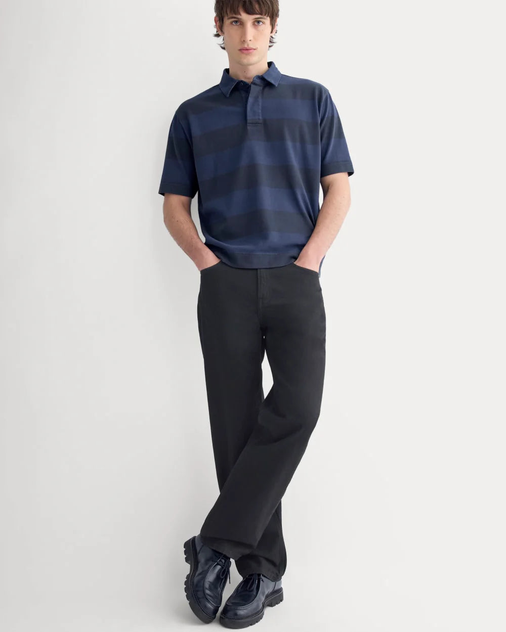 Classic Straight-Fit Jean | Black