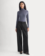 Tie-Neck Top in Butterluxe | Graystone