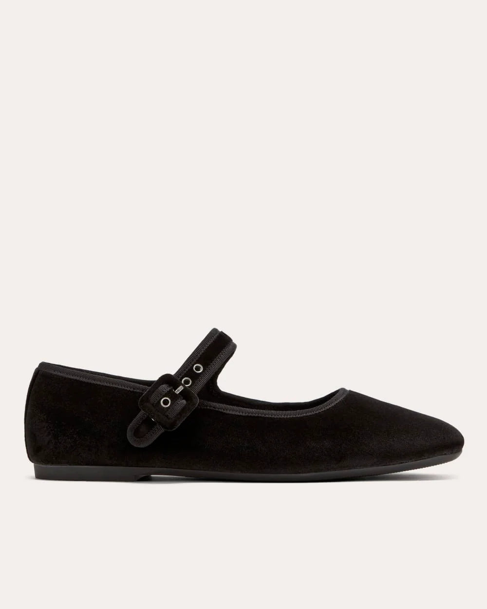 The Day Buckle Mary Jane | Black Velvet