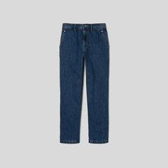 The Cinch Back Utility Jean | Vibrant Blue