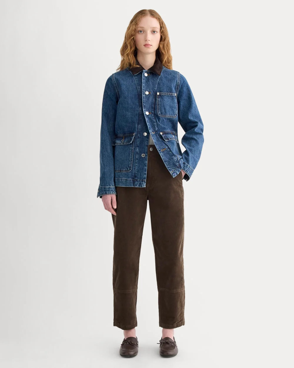 The Utility Barrel in Corduroy | Cocoa