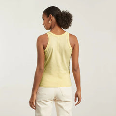 The Tank in Essential Cotton | Pastel Yellow