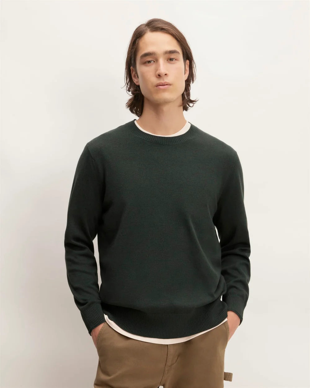 The No-Sweat Sweater | Uniform | Scarab / Black Twist