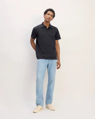 The Premium Weight Short-Sleeve Polo | Deep Navy