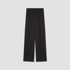 The City Stripe Way-High® Drape Pant | Black