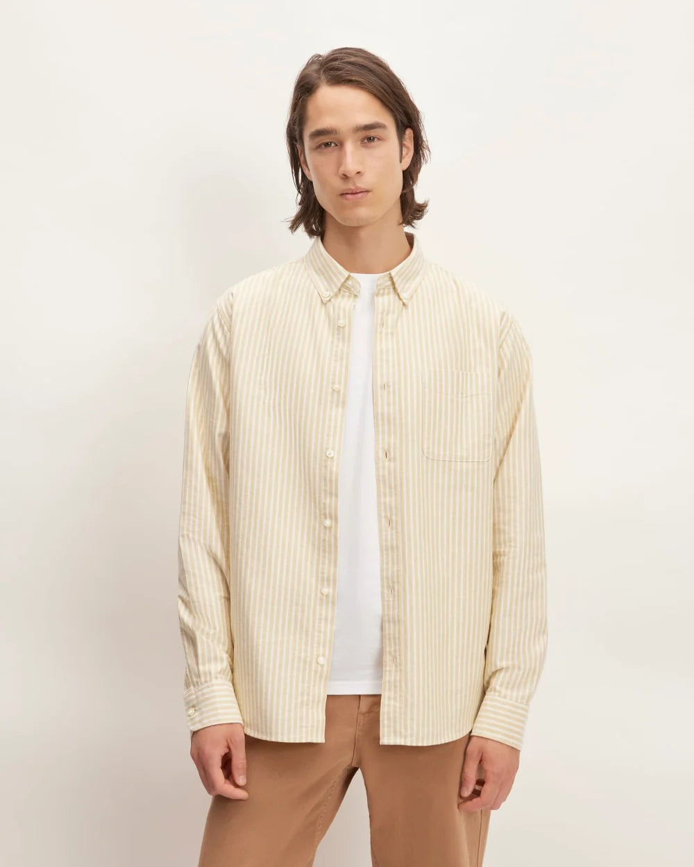 The Classic Oxford Shirt | Bone / Honey | Standard