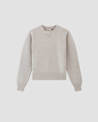 The Cotton-Merino Sweatshirt | Heathered Grey