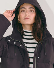 The Long Puffer | Black