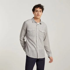 The Long-Sleeve Summer Shirt | Black / White
