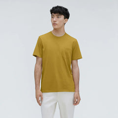 The Organic Cotton Pocket Tee | Golden Palm