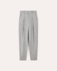 The Draper Tapered Pant in Buttersmooth | Heather Steel