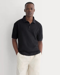 Classic Piqué Polo | Black